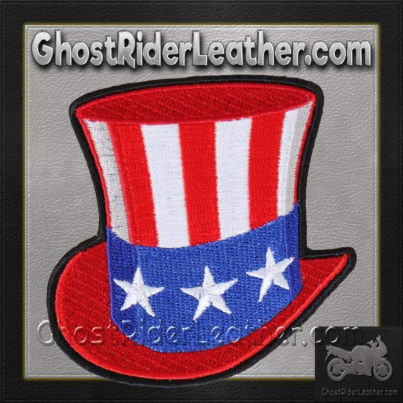 Uncle Sam Hat - American Flag Hat - Patch - SKU PAT-UNCLESAMHAT-HI