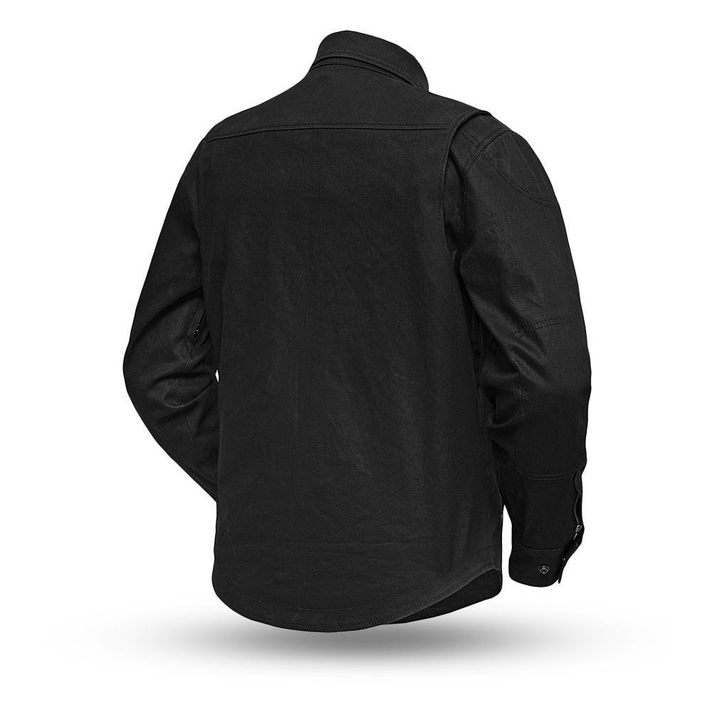 Men's Motorcycle Denim Shirt With Kevlar - Equalizer - FIM423DM-FM
