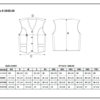 Leather Motorcycle Vest - Women's - Snap Closure - 2658-00-UN