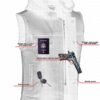 Leather Motorcycle Vest - Men's - Gun Pockets - Hoodie - Up To 12XL - Big and Tall - DS182-DS