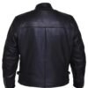Leather Motorcycle Scooter Jacket - Men's - Biker - 502-00-UN