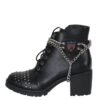 Pair of Women's Biker Boot Chains - Don't Tread On Me - BCN104-DL