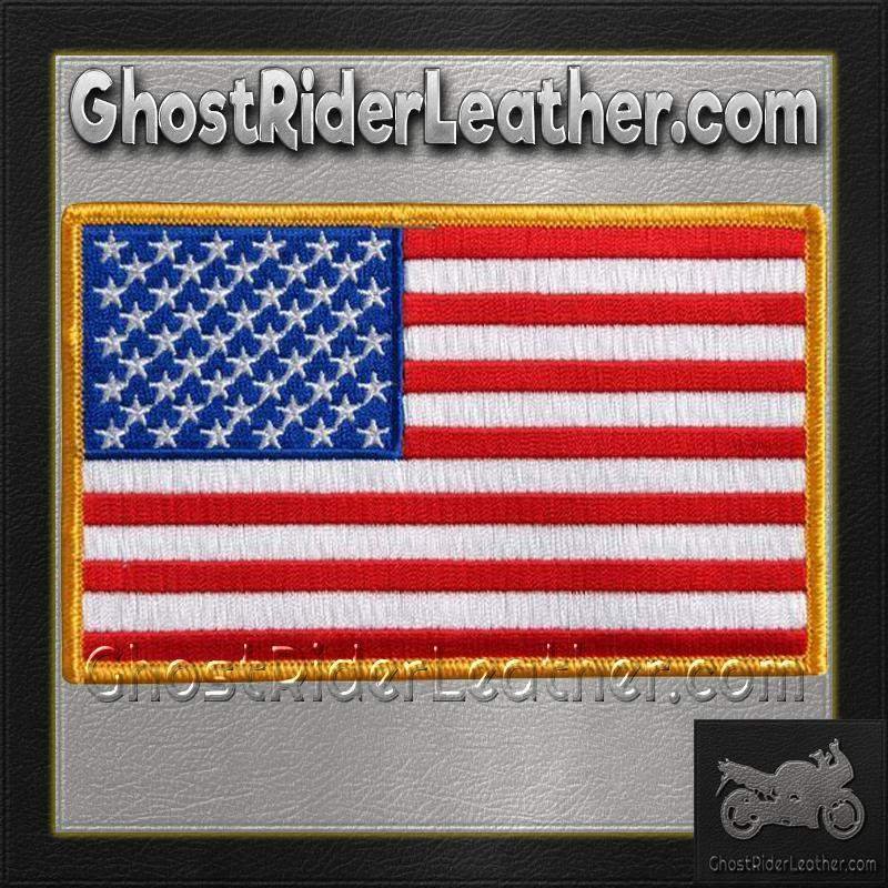 TWO American Flag Patches - Small - SKU PPA1221-X2-HI