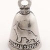 German Shepherd Dog - Pewter - Motorcycle Guardian Bell® - Made In USA - SKU GB-GERMAN-SHEP-DS