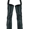 Leather Chaps - Men's - Big and Tall - Up To 5XL - Tall - Motorcycle - DS-447TALL-DS