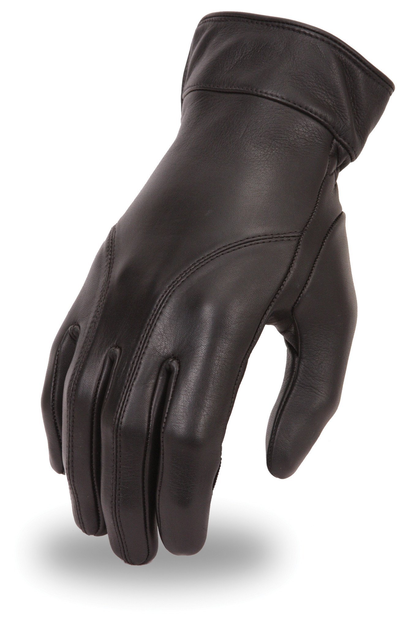 Leather Motorcycle Gloves - Women's - Gel Padding - Dame - FI114GEL-FM