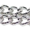 Set of Four Lady Liberty Silver Dime Vest Extenders with Chrome Chain - AC1073-DL