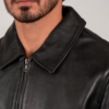 Leather Bomber Jacket - Men's - Castor - WBM2351-FM