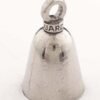 Plain - Pewter - Motorcycle Guardian Bell® - Made In USA - SKU GB-PLAIN-DS