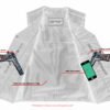 Leather Motorcycle Vest - Men's - Gun Pockets - Up To 9XL - DS110-DS