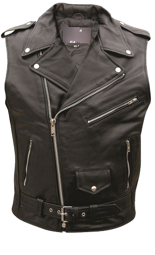 Classic Style Sleeveless Motorcycle Vest - Jacket - SKU AL2012-AL