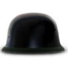 Novelty Motorcycle Helmet - High Gloss Black - German - 1004A-DH