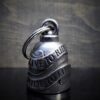 Motorcycle Live To Ride - Pewter - Motorcycle Gremlin Bell - Made In USA - SKU BB33-DS
