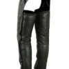 Leather Chaps - Deep Pocket- Unisex - Big - Naked - Up To 8XL - DS478-DS
