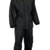 Rain Suit - Men's - Waterproof - Motorcycle - Black - DS589-DS