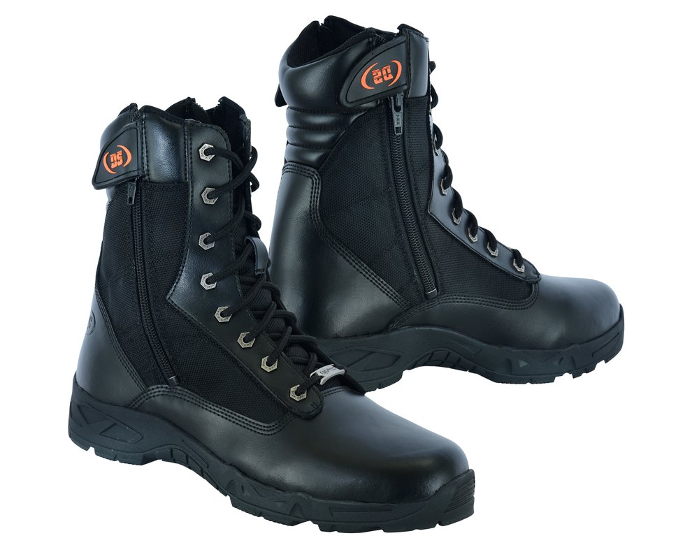 Men's Black 9 Inch Tactical Boots - DS9782-DS