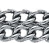 Set of Four Iron Cross Vest Extenders with Chrome Chain - AC1053-DL