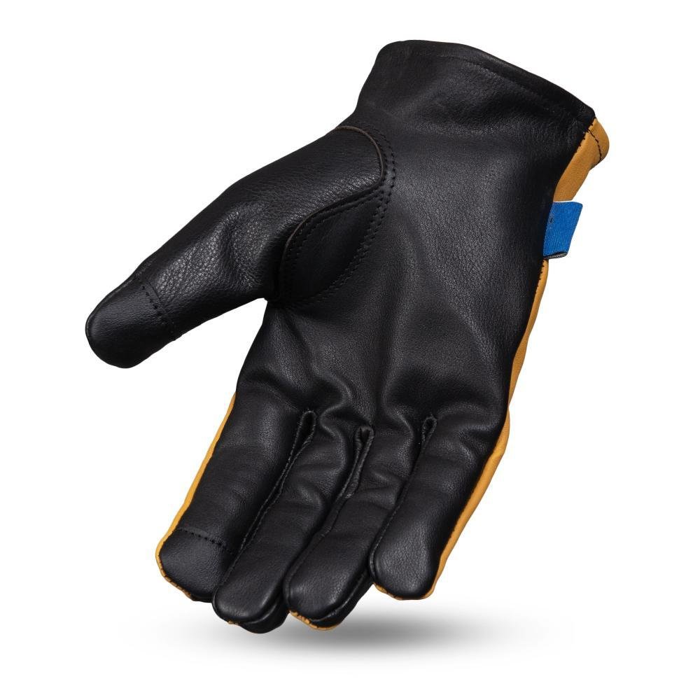 Born Free Roper - Men's Leather Motorcycle Driving Riding Gloves - BF211-FM