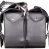 Saddlebags - PVC - Braid - Throwover - Motorcycle Luggage - SD4019-PV-DL
