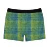 Burlap Texture - Blue to Green Gradient - Men's Boxer Briefs (AOP)