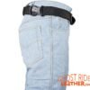 Leather Thigh Bag - Gun Pocket - Brown - Motorcycle - AC1025-BRN-DL