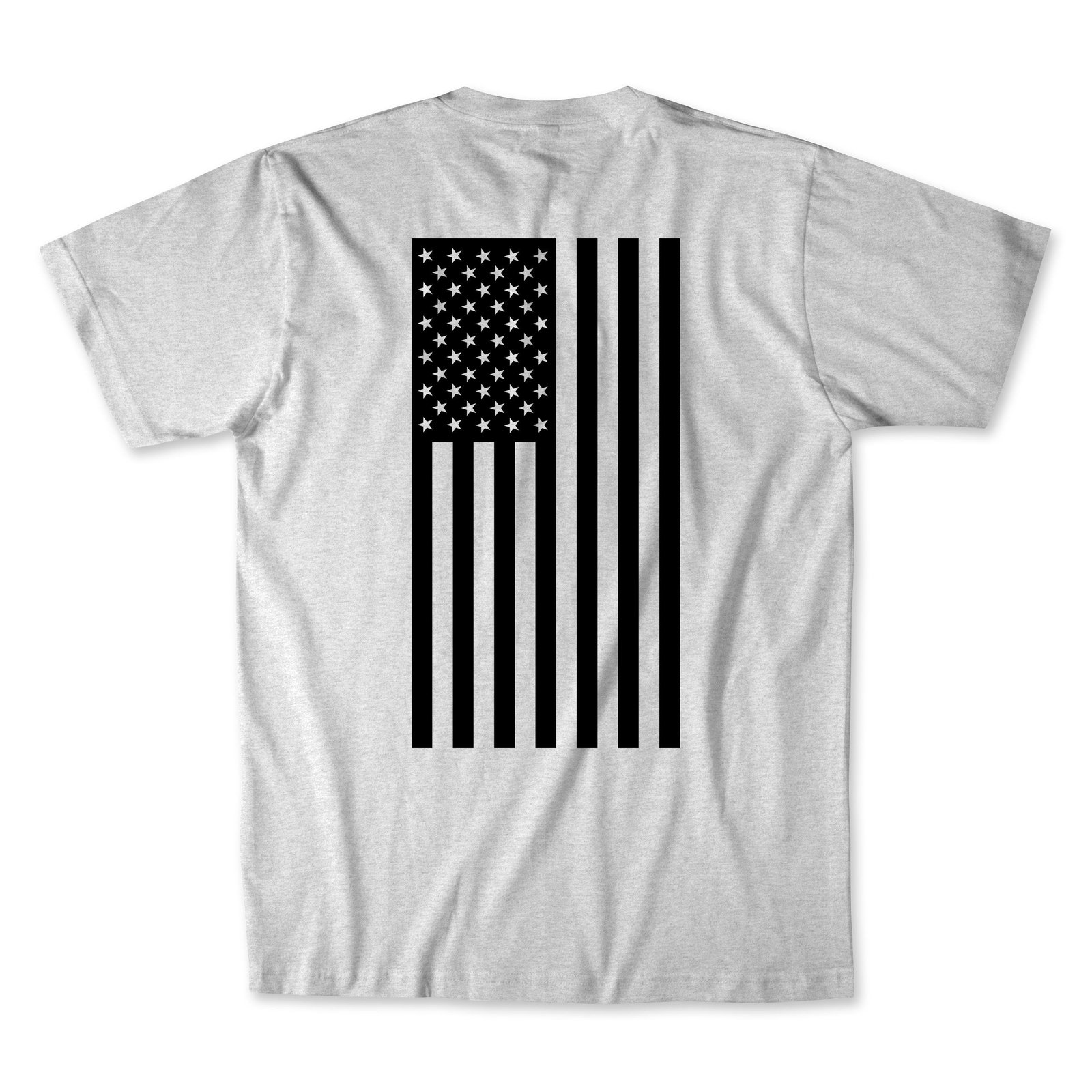 T-Shirt With Flag - Choice Of 5 Colors - T-Shirts Made For Riding - SKU FIT-004-FM