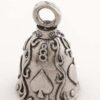 Poker - Pewter - Motorcycle Guardian Bell® - Made In USA - SKU GB-POKER-DS