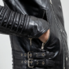 Leather Fashion Biker Jacket - Men's - Six Colors - Brooklyn - WBM2806-FM