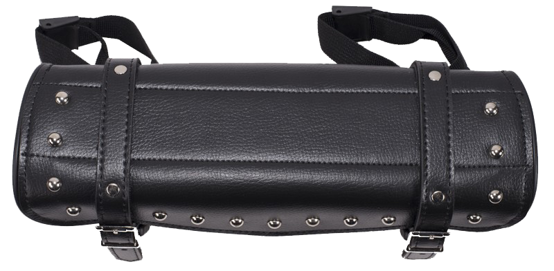 Motorcycle Tool Bag - PVC - Studded - Fork Bag - 9 Inch - TB3033-9-DL