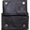 Leather Belt Bag - Red - Rose Design - Handbag - BAG35-EBL6-RED-DL