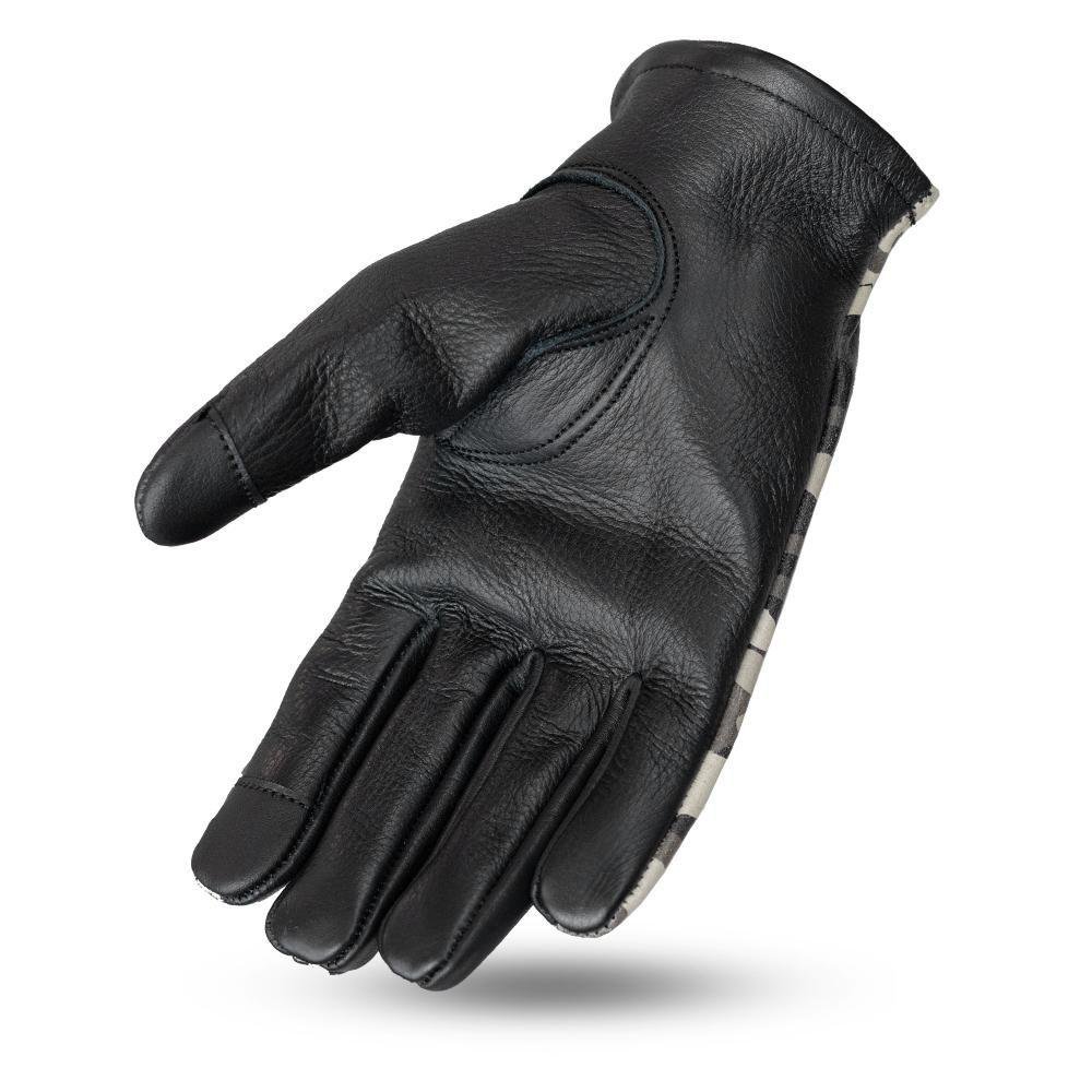 Leather Motorcycle Gloves - Men's - Choice Of Colors - Roper - FI211-FM