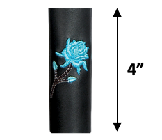 Pony Tail Holder - Hair Accessories - Roses - Choice of Colors - 4 Inches - 9176-UN