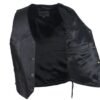 Leather Motorcycle Vest - Kid's - Children's - Side Laces - KD392-DL