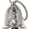 Motorcycle Ride Bell - Chrome Spirit - Rebel Flag - Confederate - BLC20-DL