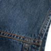 Denim Motorcycle Vest - Men's - Up To 8XL - Blue - Gambler - FIM618DM-FM