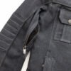 Men's Denim Motorcycle Jacket - Biker Jackets - FIM290TDM-FM