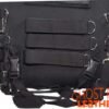 Sissy Bar Bag - Studs - Medium - PVC and Textile - Motorcycle Gear - SB11-MED-STUD-DL