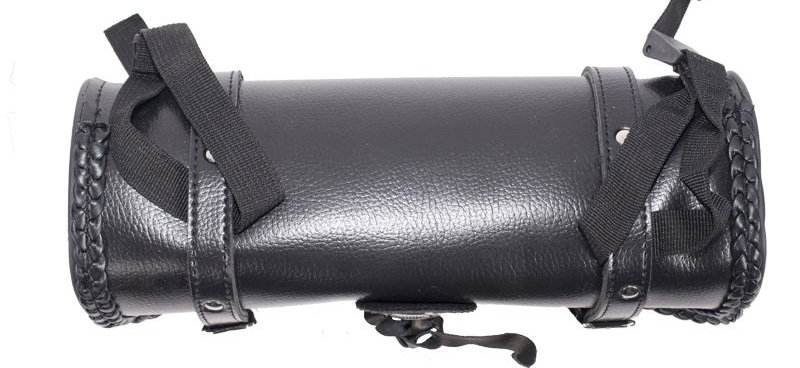 Motorcycle Tool Bag - PVC - Fork Bag Braid - 10 or 12 Inch - TB3006-10-12-DL