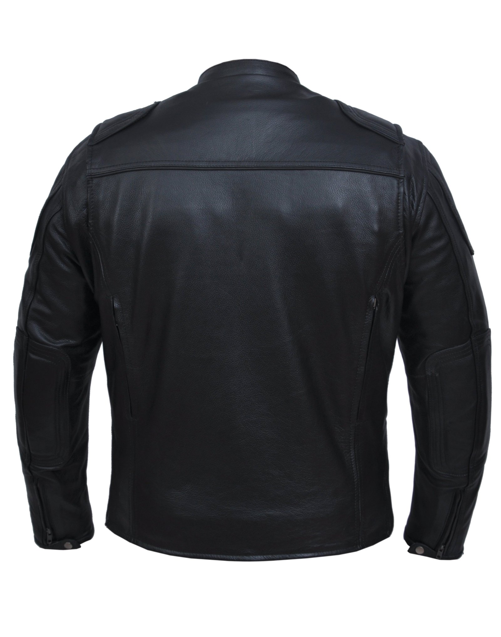 Leather Motorcycle Jacket - Men's - Premium - Racer - 6611-00-UN