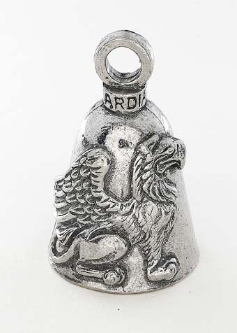 Griffin - Pewter - Motorcycle Guardian Bell® - Made In USA - SKU GB-GRIFFIN-DS
