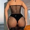 Fishnet Dress - Women's - Body Suit - Lingerie - Many Colors - TZ103-DL