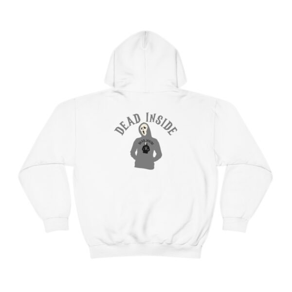 Dead Inside - Hoodie Wearing A Hoodie x4 - Unisex Heavy Blend Hooded Sweatshirt - Dark Colors