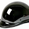 Novelty Motorcycle Helmet - Black Chrome - Jockey Polo - HC104-01-DL Size Chart