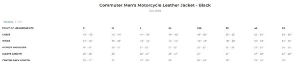 Leather Motorcycle Jacket - Men's - Black - Commuter - FIM277CDMZ-FM