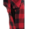 Flannel Motorcycle Shirt - Men's - Armor - Up To Size 5XL - Red Black Plaid - SHR11-CC-DL