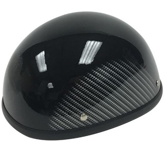 Novelty Motorcycle Helmet - Tire Tread - Shorty - H401-CF-1-DL