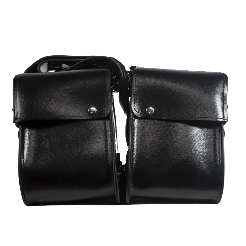 Saddlebags - PVC - Studs - Motorcycle Luggage - SD4079-STUD-PV-DL