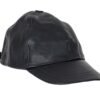 Leather Baseball Cap with Adjustable Back - SKU AC006-DL