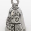 Freight Train - Pewter - Motorcycle Guardian Bell® - Made In USA - SKU GB-FREIGHT-TR-DS