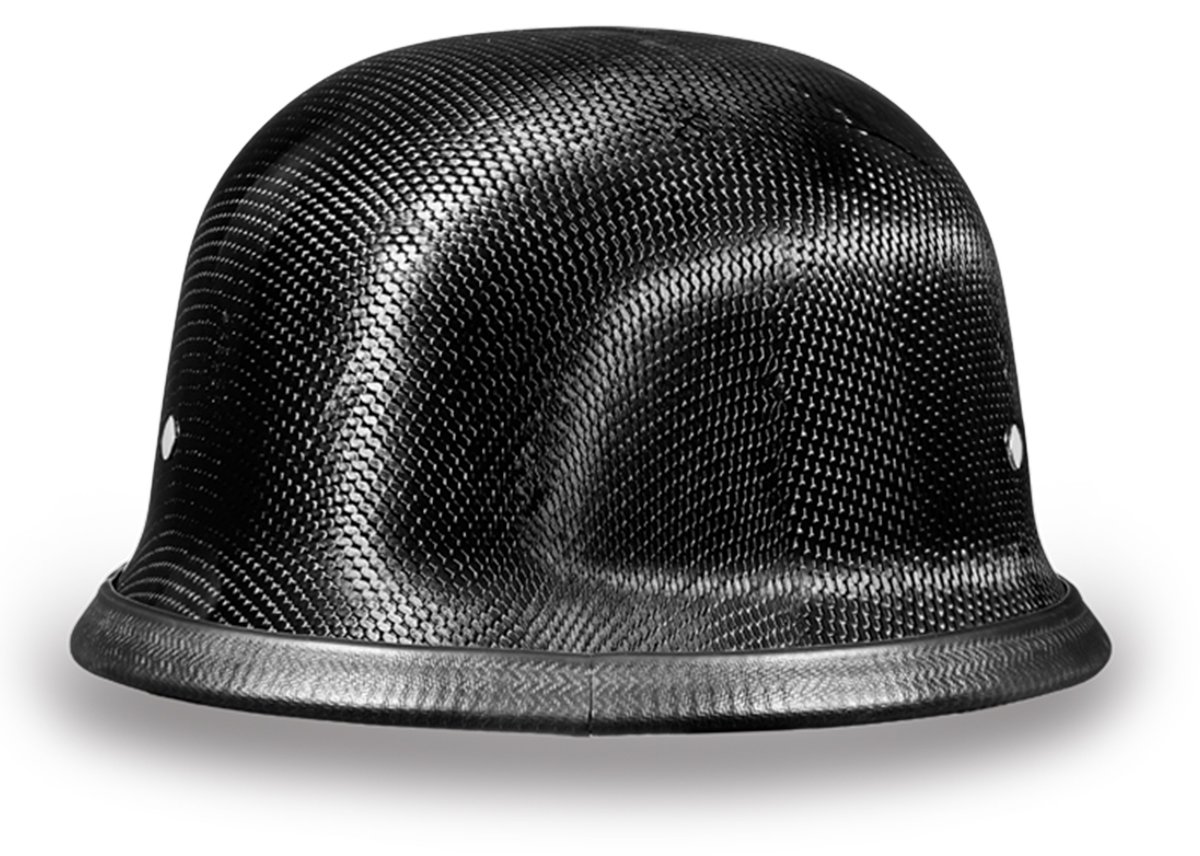 Novelty Motorcycle Helmet - Real Carbon Fiber - German - 2004G-DH